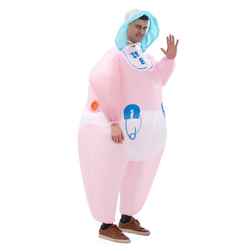 Funny inflatable baby costume