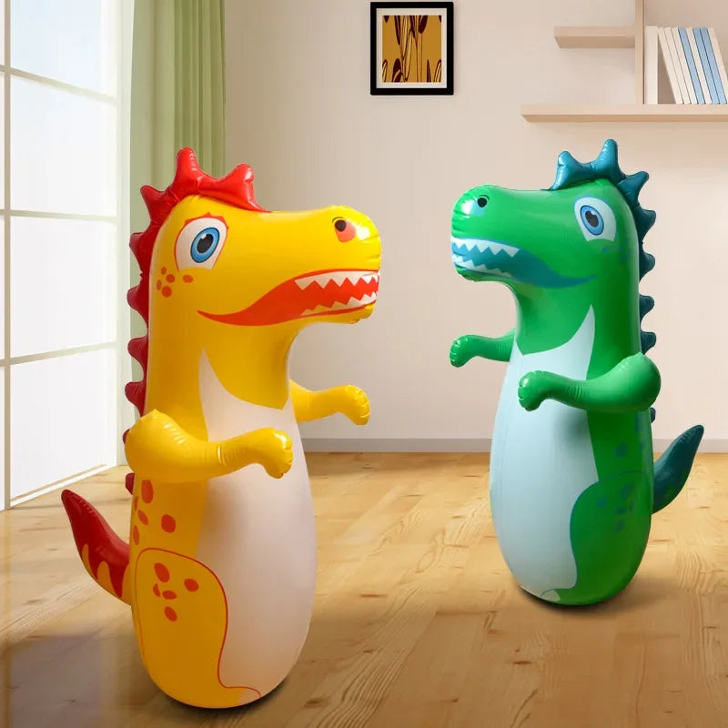 Large 95 inflatable dinosaur tumbler PVC inflatable toy dinosaur stall toy promotional gifts