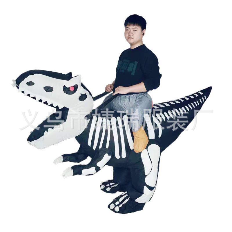 Halloween hot funny party Mount skull animal Flamingo inflatable doll costume Road