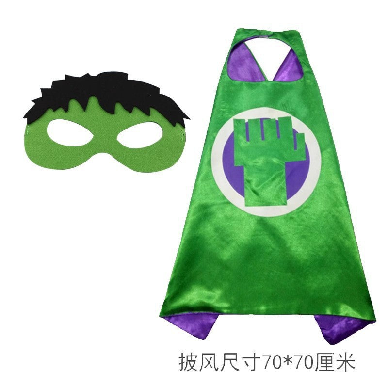 Halloween cos clothing Avengers Hulk children muscle luminous equipment
