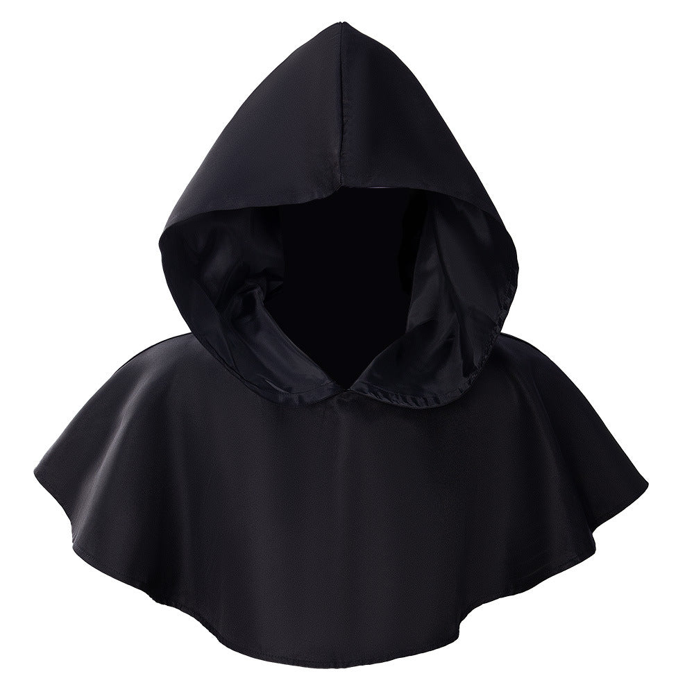 Medieval costume death hooded cape Halloween stage costume vampire missionary cosplay dress up