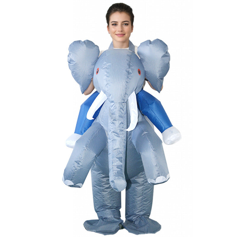 Halloween party inflatable clothing outfit Amazon walking animal doll inflatable clothing funny annual meeting costumes