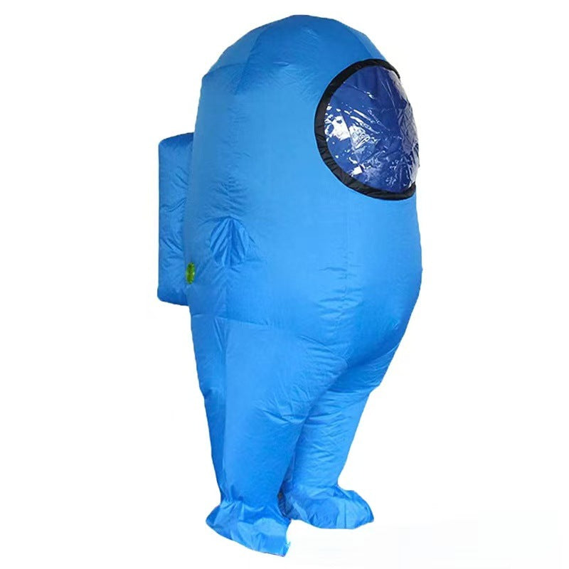 multi-color spaceman inflatable clothing anime game