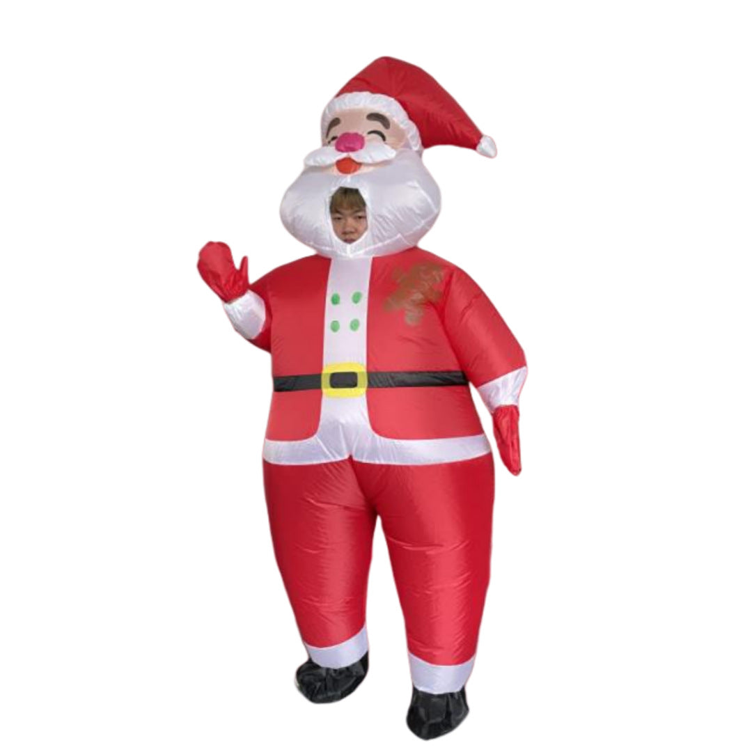 Christmas festival supplies Santa Claus inflatable clothing family funny doll props dress-up costume performance costume