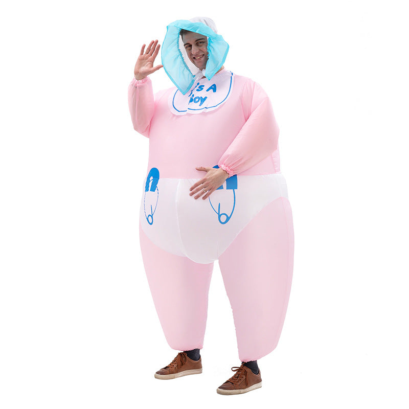 Funny inflatable baby costume