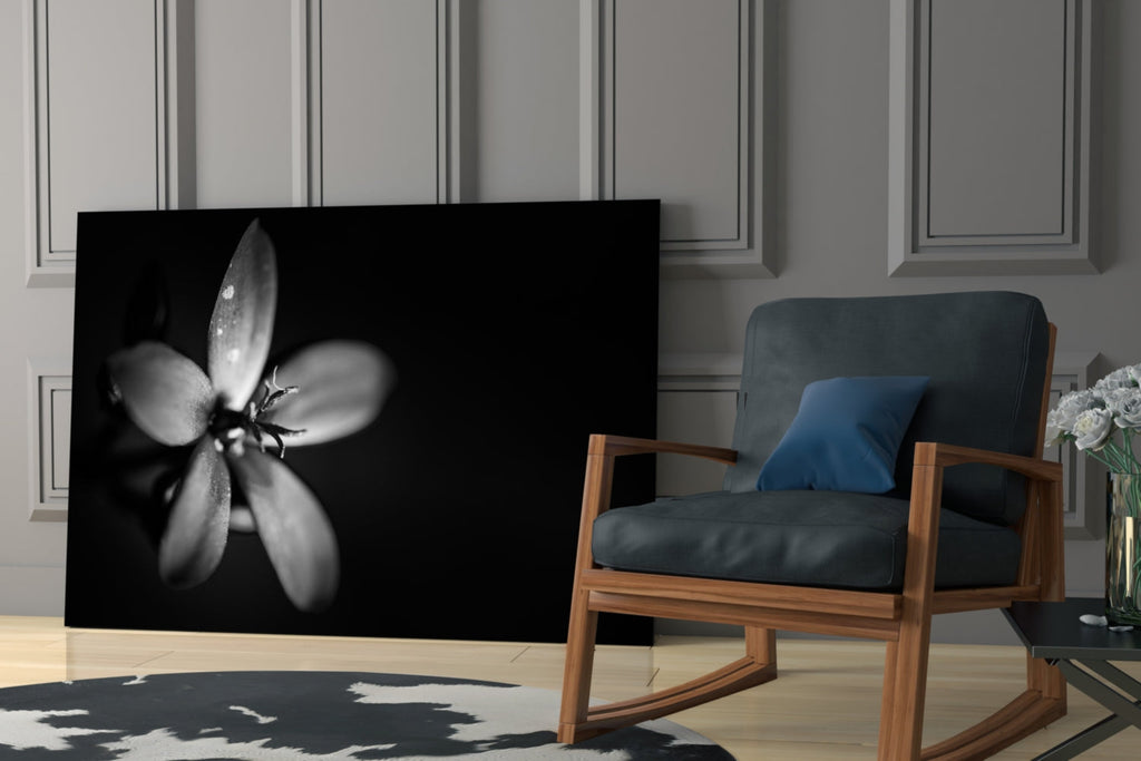 Flower Glass Wall Art