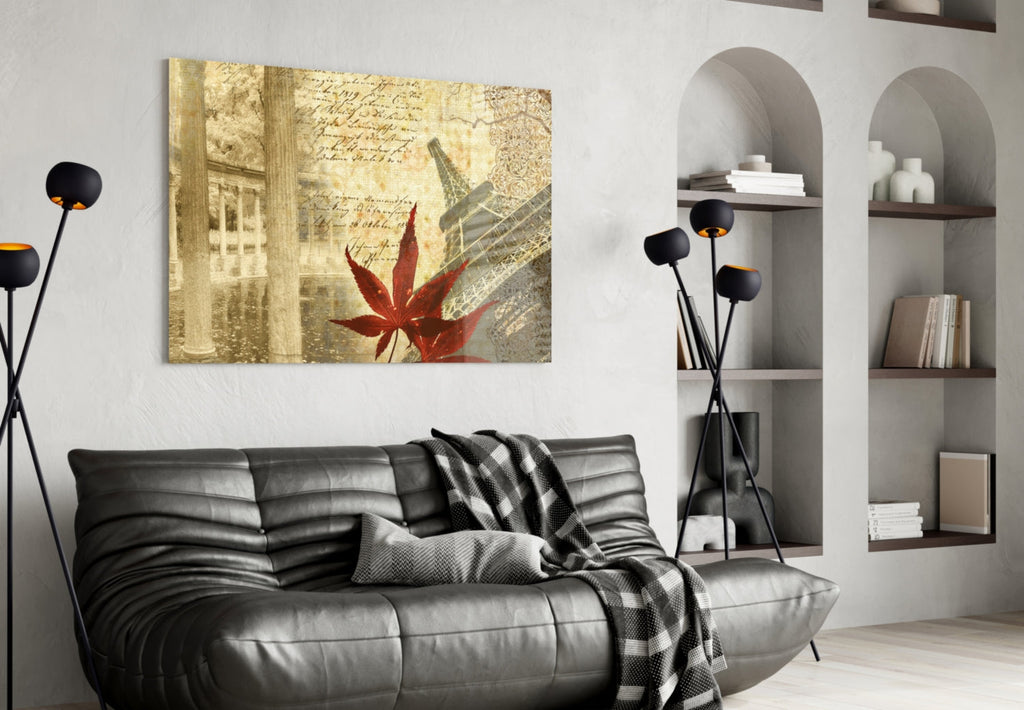 Retro Glass Wall Art