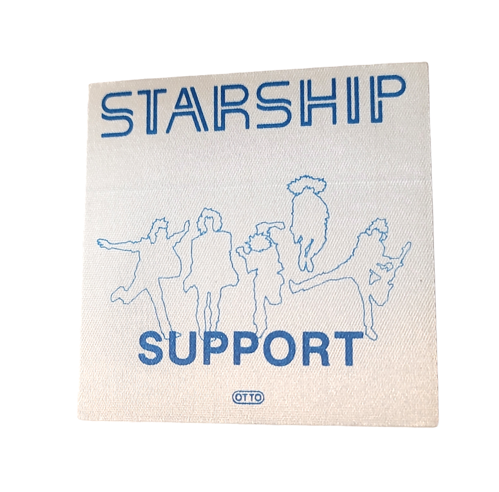 Starship Tour 1986 Support Backstage Pass OTTO