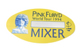Pink Floyd Division Bell World Tour 1994 Backstage Pass OTTO Yellow