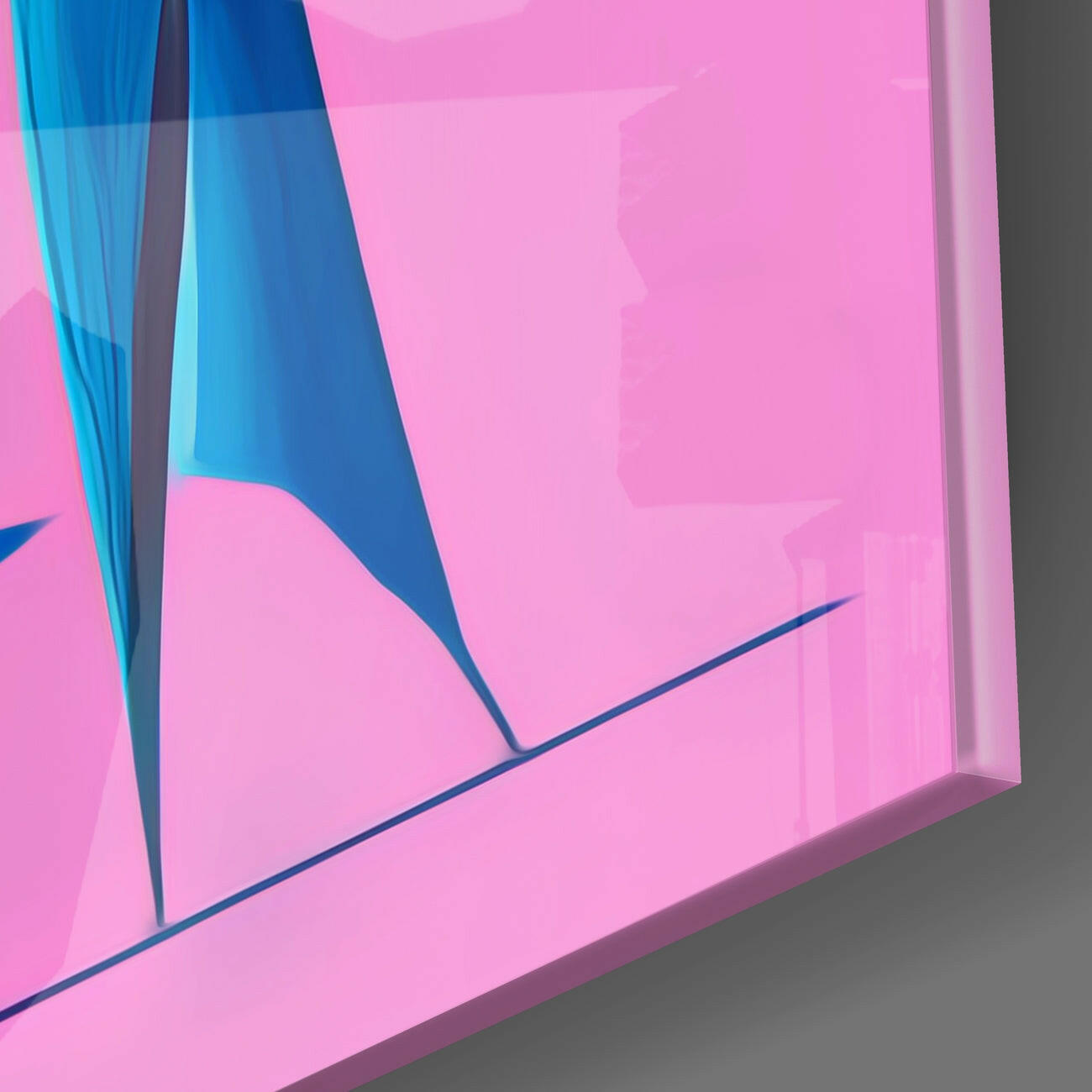 Picasso's Mind Glass Wall Art  || Designer Collection