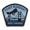 Point Pleasant, West Virginia Travel Patch: Iron-on