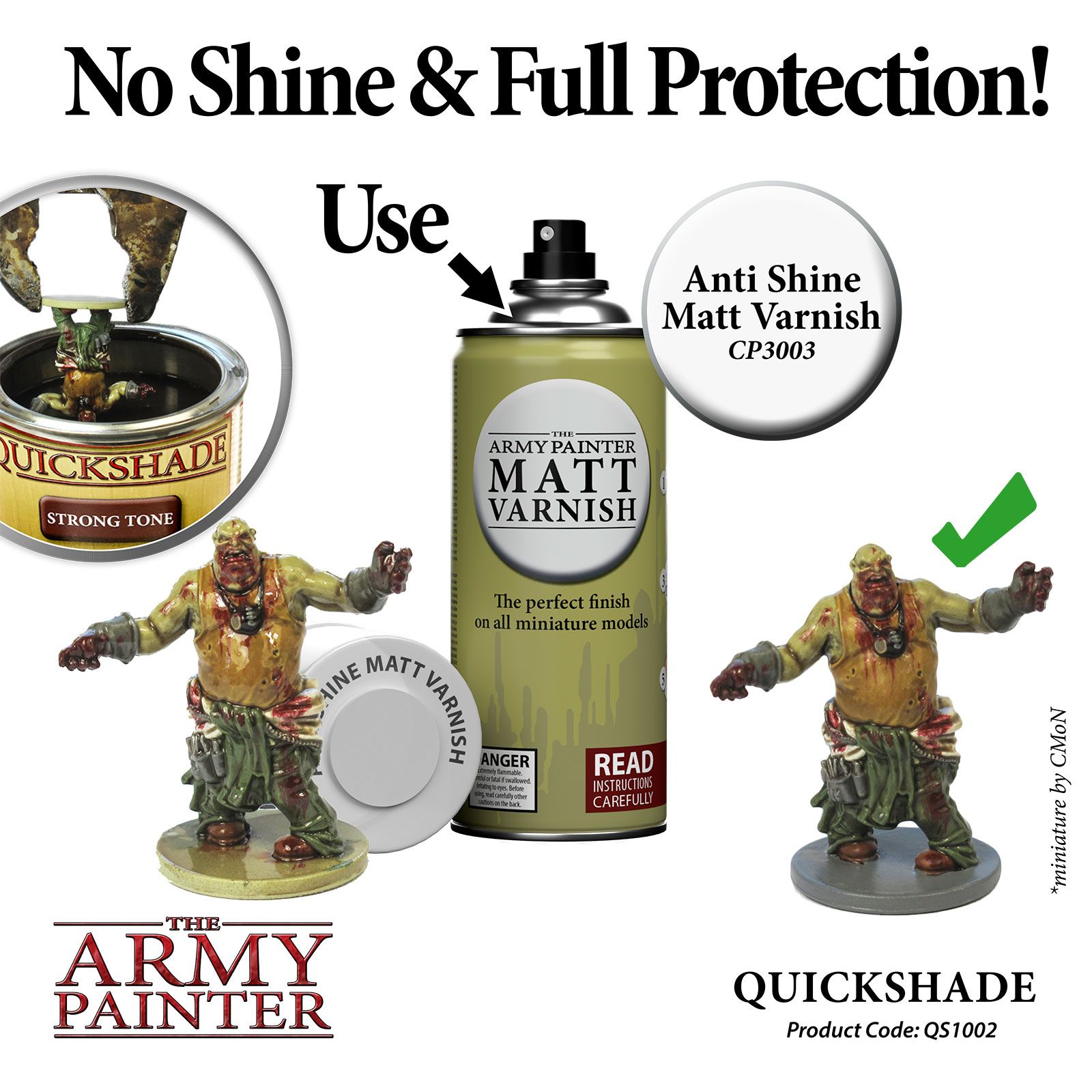 Army Painter Quickshade Dip: Strong Tone