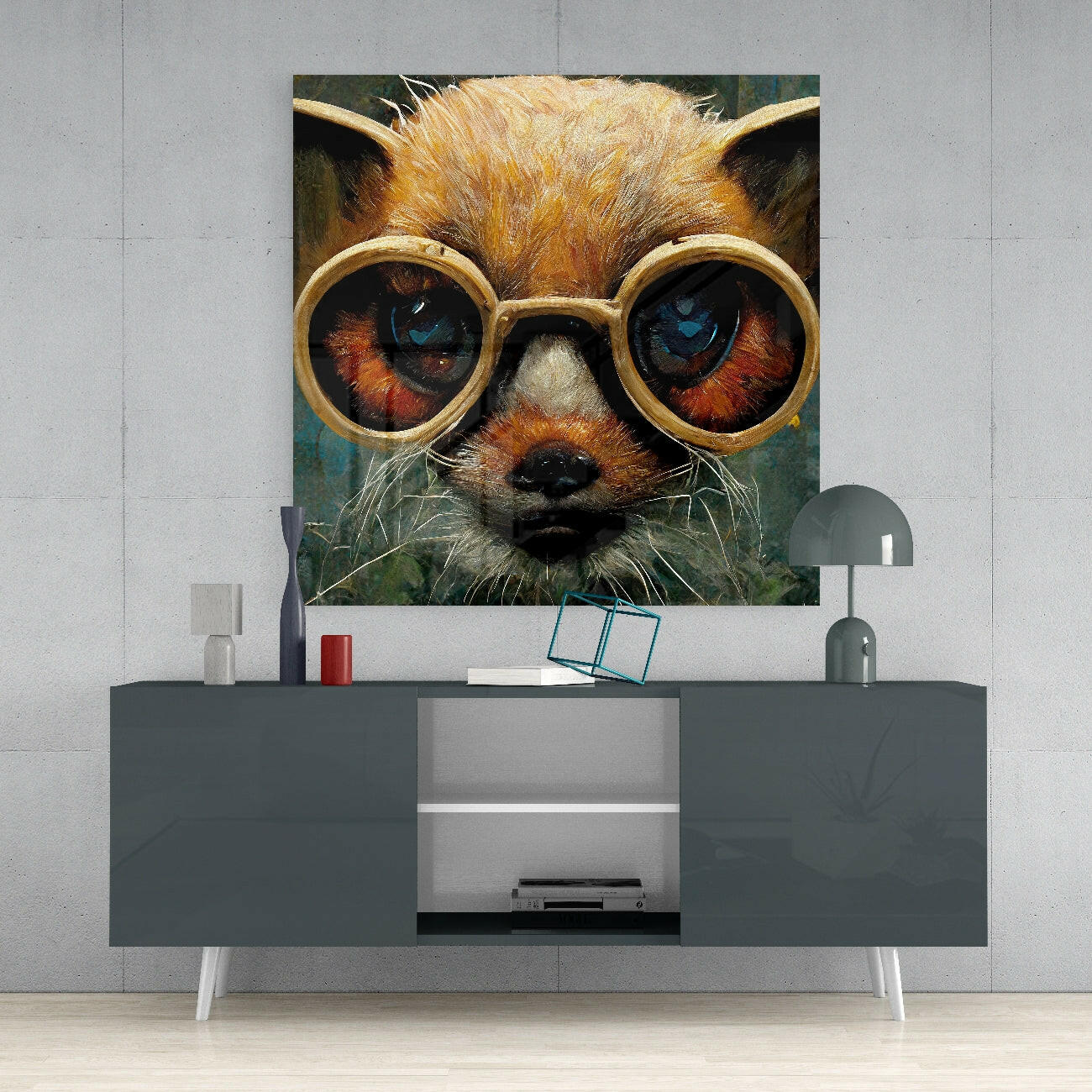 Sharp Vision Glass Wall Art  || Designer Collection