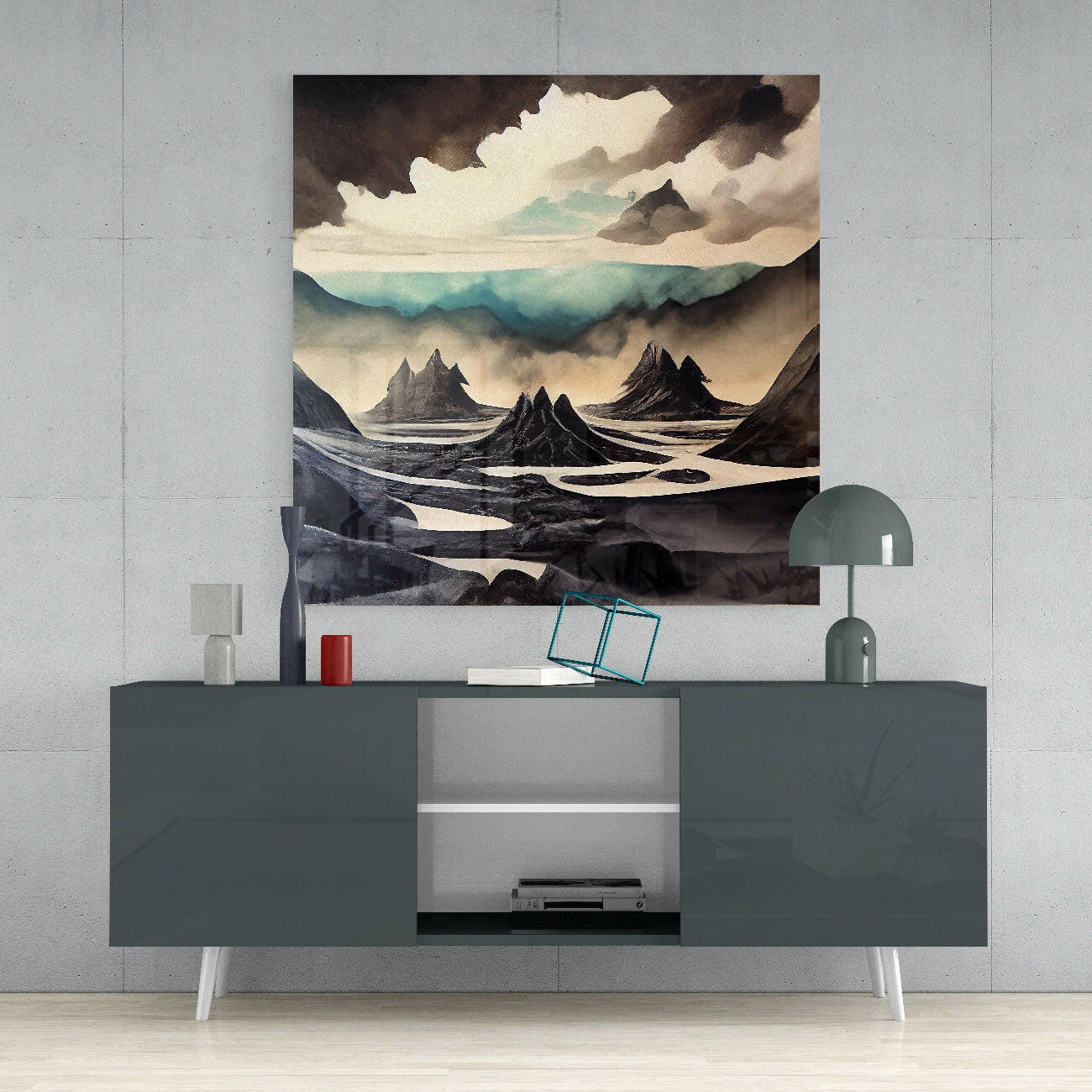 Landscape Glass Wall Art  || Designer Collection