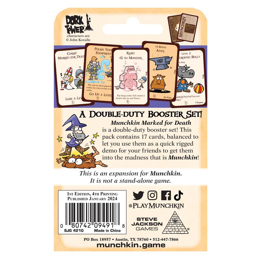 Munchkin: Marked for Death