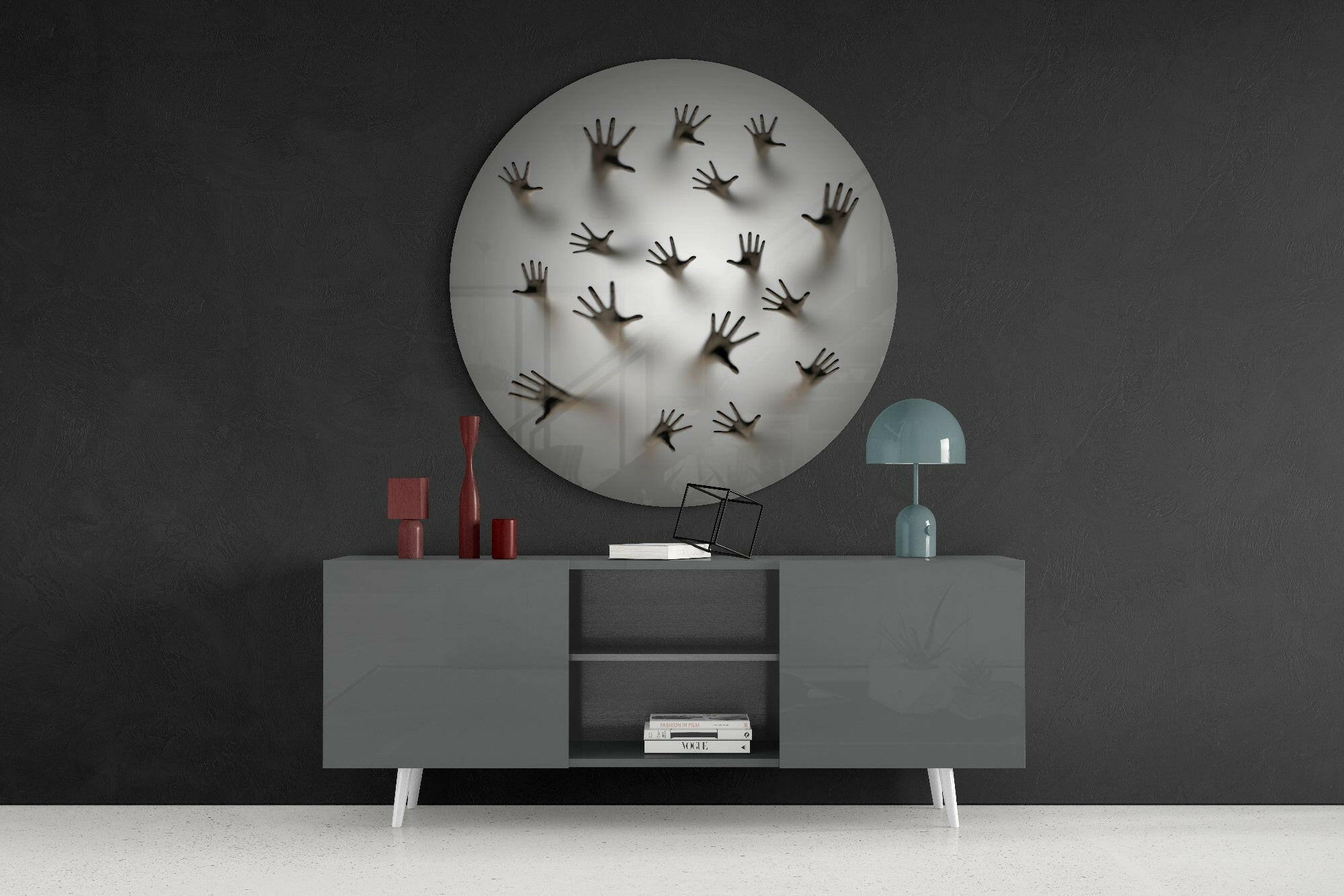 Independence Glass Wall Art