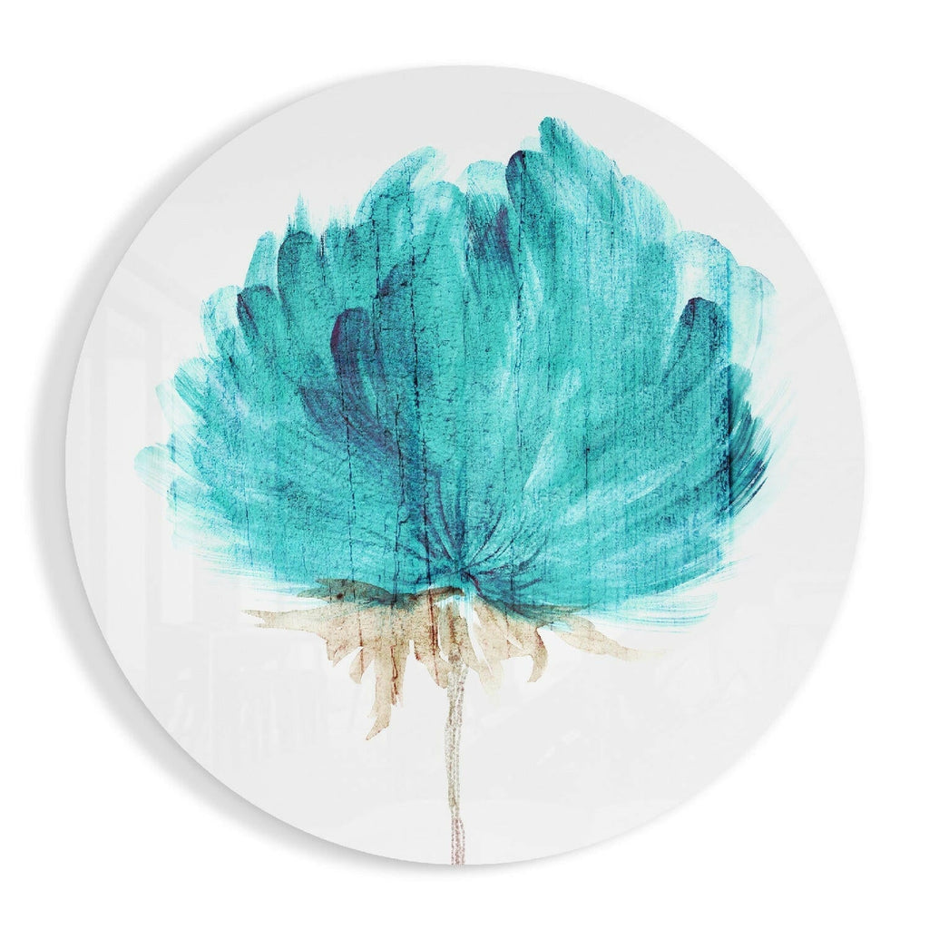 Flower Glass Wall Art