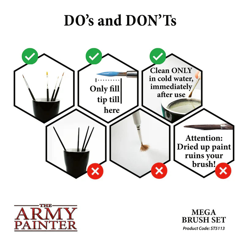 Army Painter Tools: Wargamer Brush - Layering 1