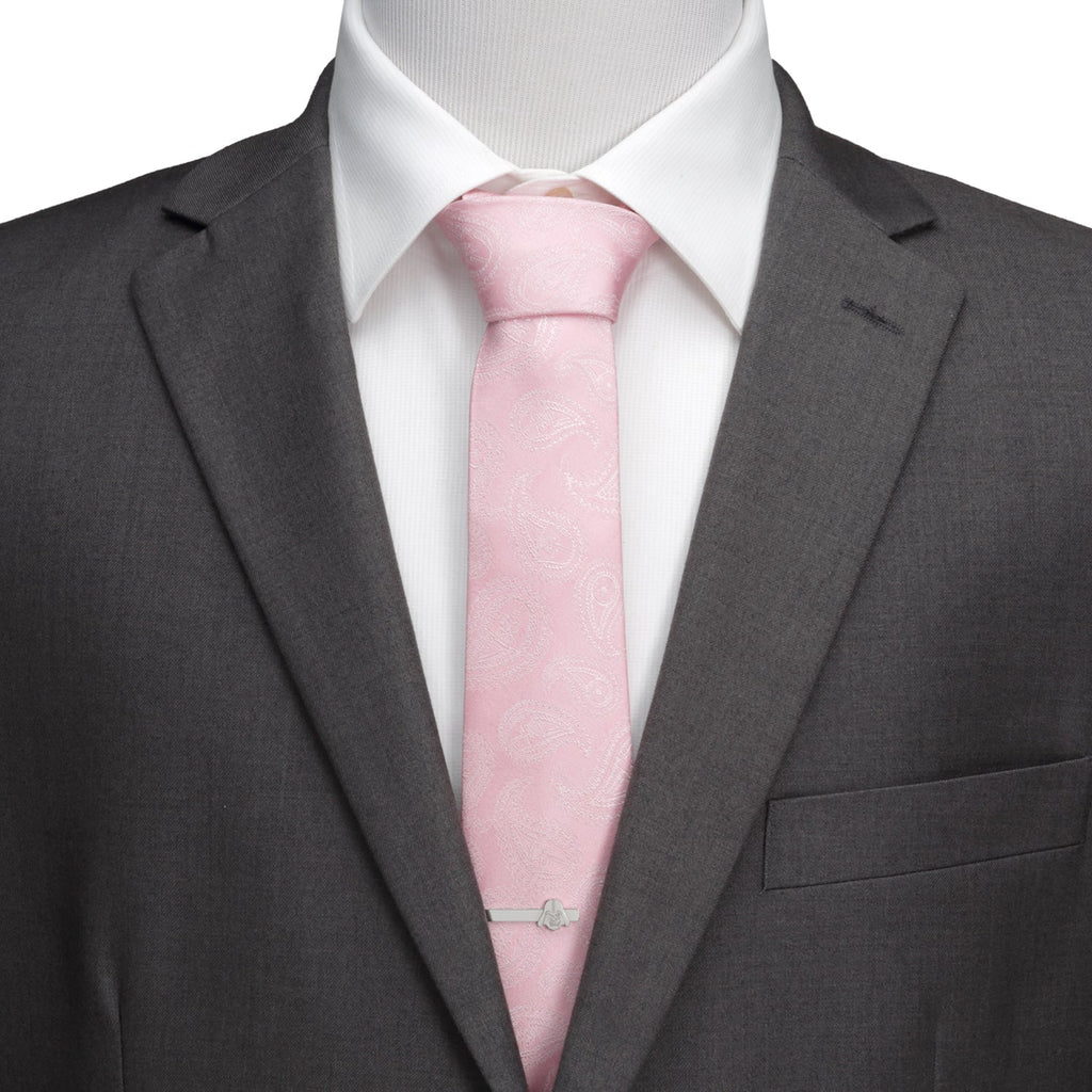 Star Wars Darth Vader Pink Paisley Silk Tie