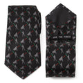 Star Wars Darth Vader and Luke Skywalker LIGHTSABER Battle Black Tie