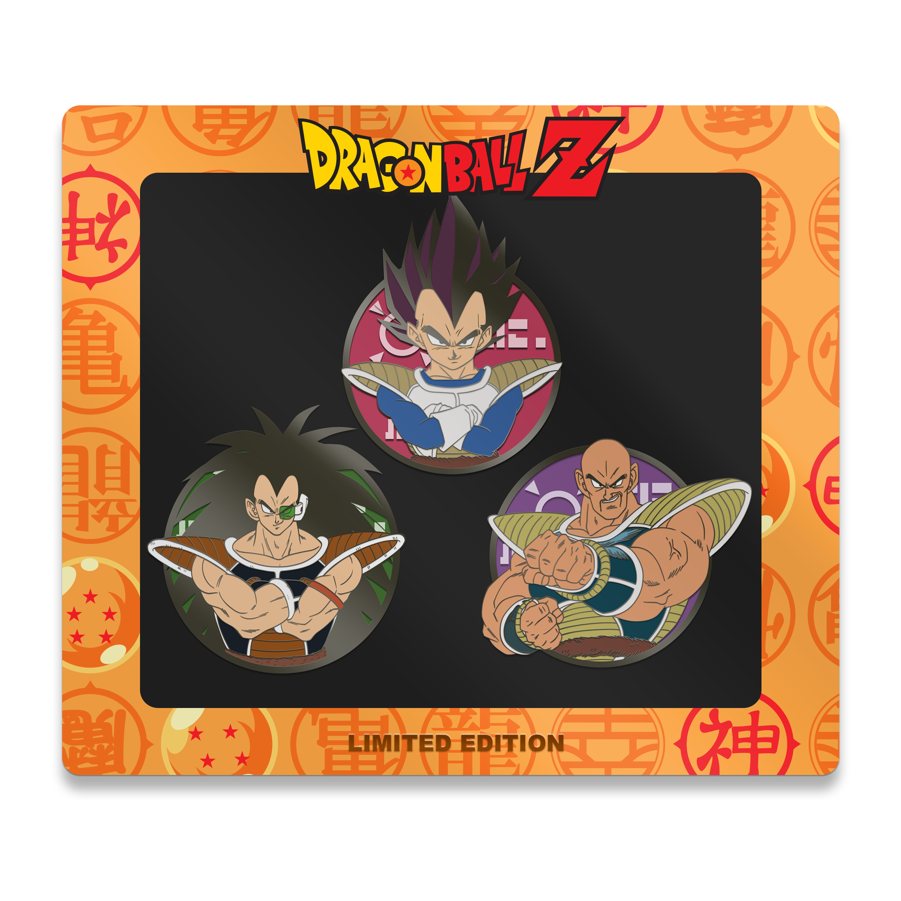 Pin Club: Saiyan Villains Pin Set