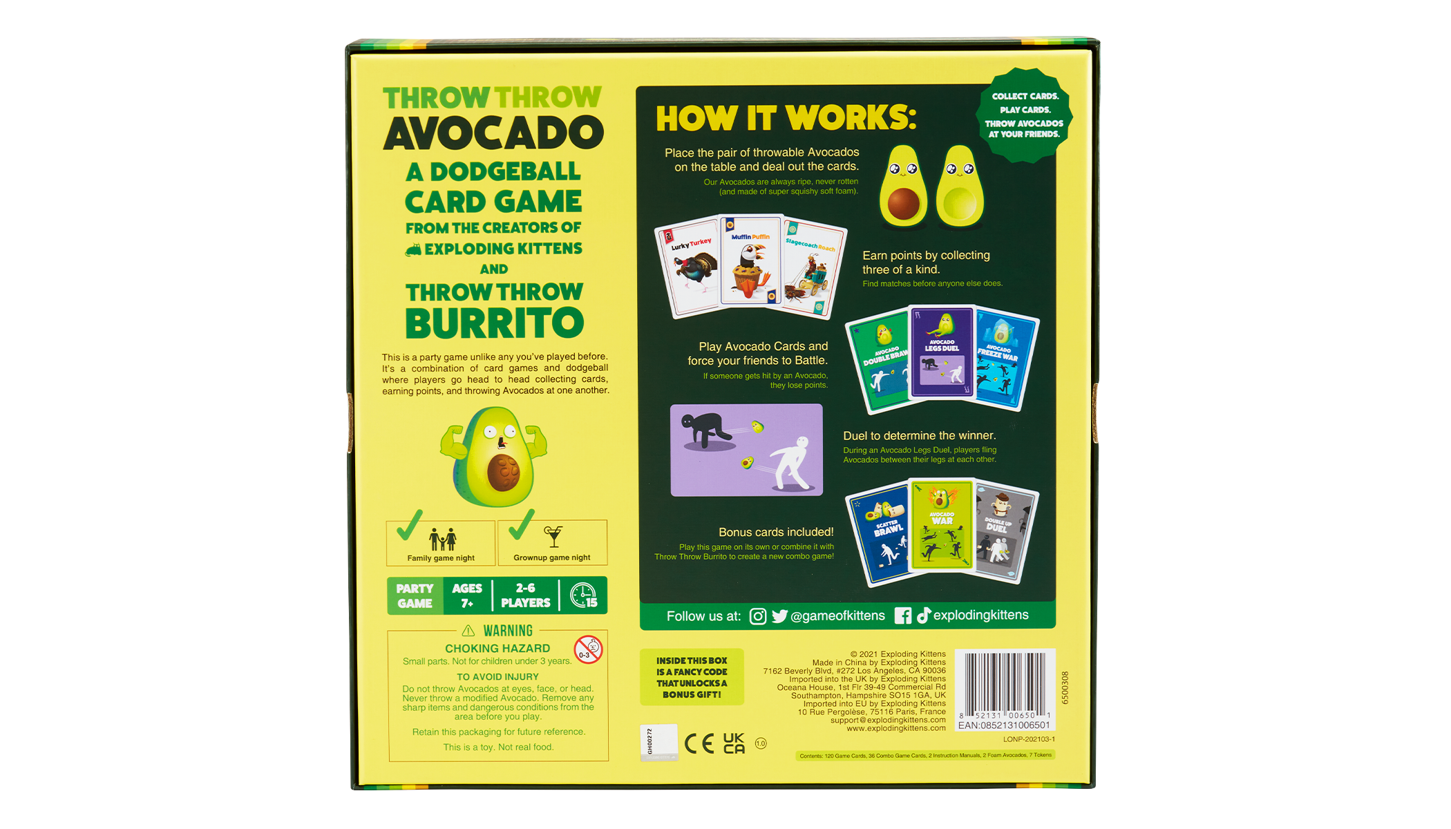 Throw Throw Avocado