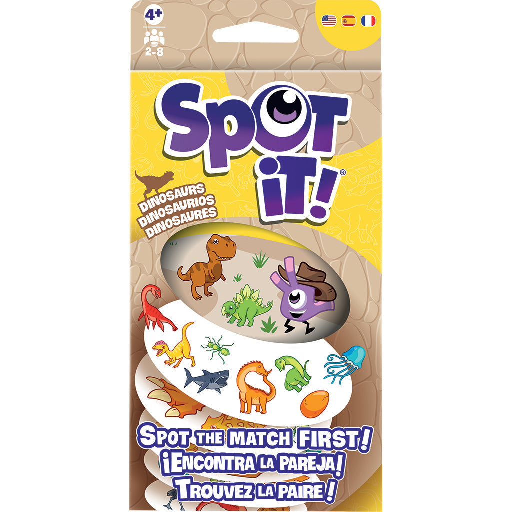 Spot It! Dinosaurs