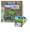 Story Time Classics: Frankenstein and Old Maid Card Game 2-in-1 Playset