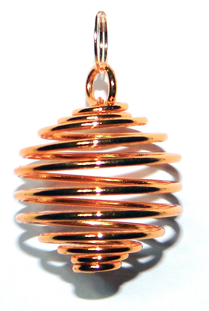 Copper Round Treasure Spiral