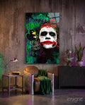 Joker Why Are We So Serious? Glass Wall Art || Designer Collection