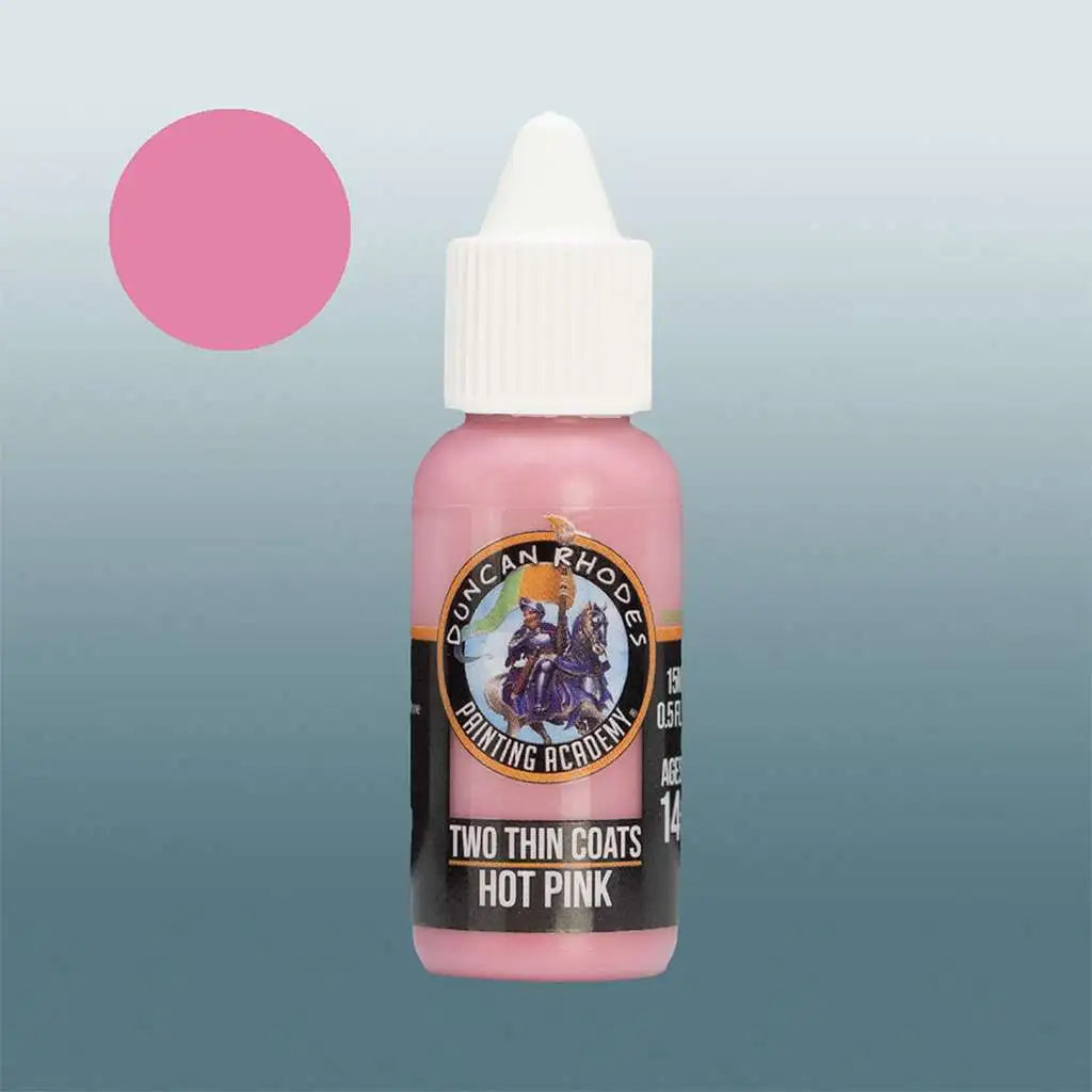 Two Thin Coats Midtone: Hot Pink