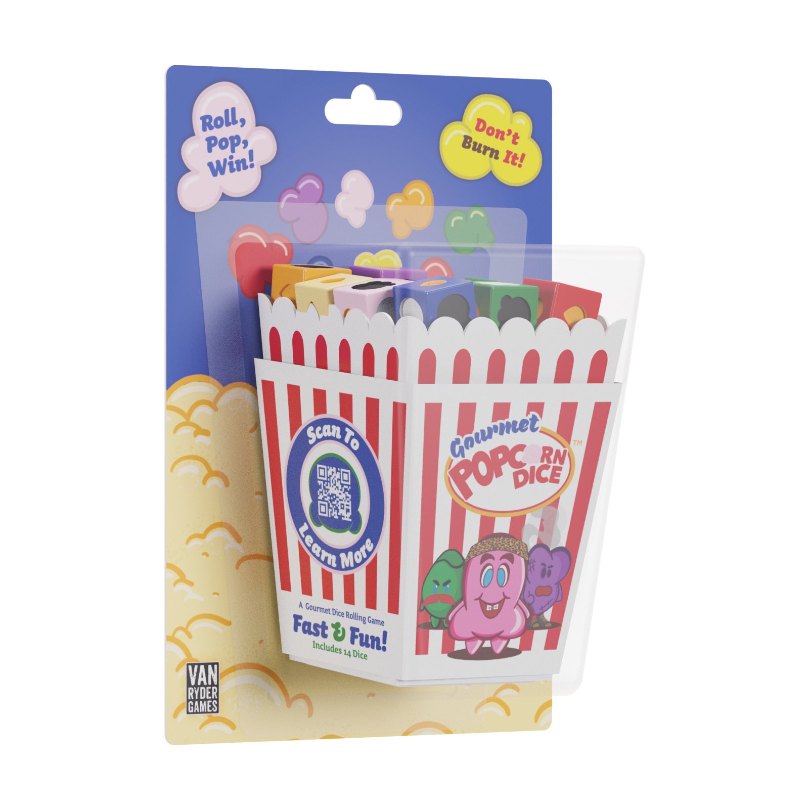 Gourmet Popcorn Dice