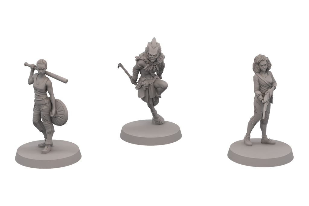 Final Girl: Slaughter in the Groves - Miniatures