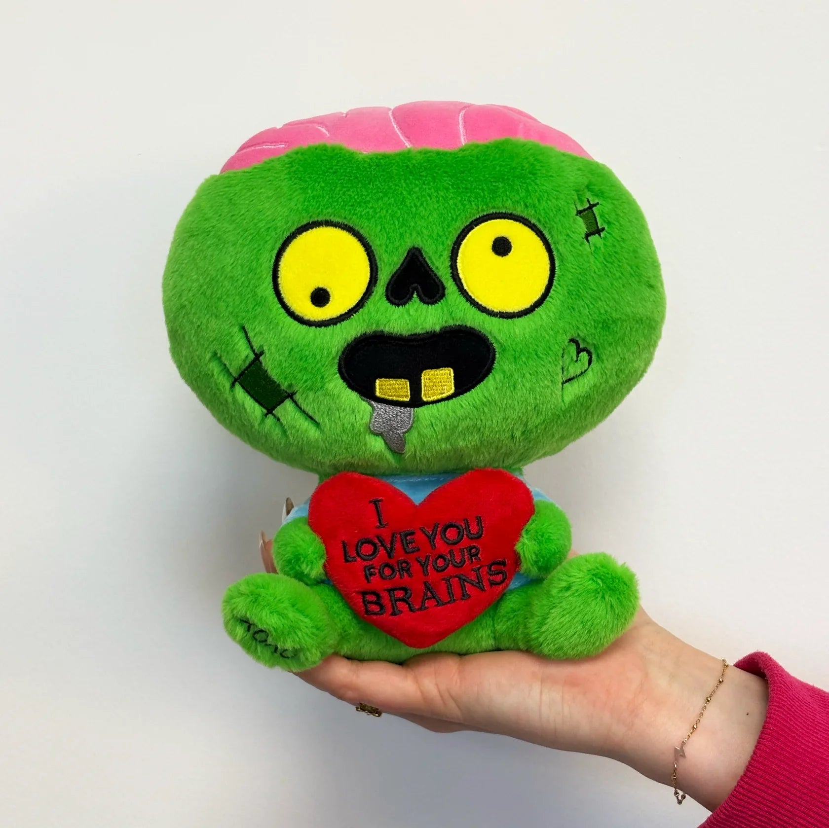 Punchkins Zombie Plush I Love You For Your Brain