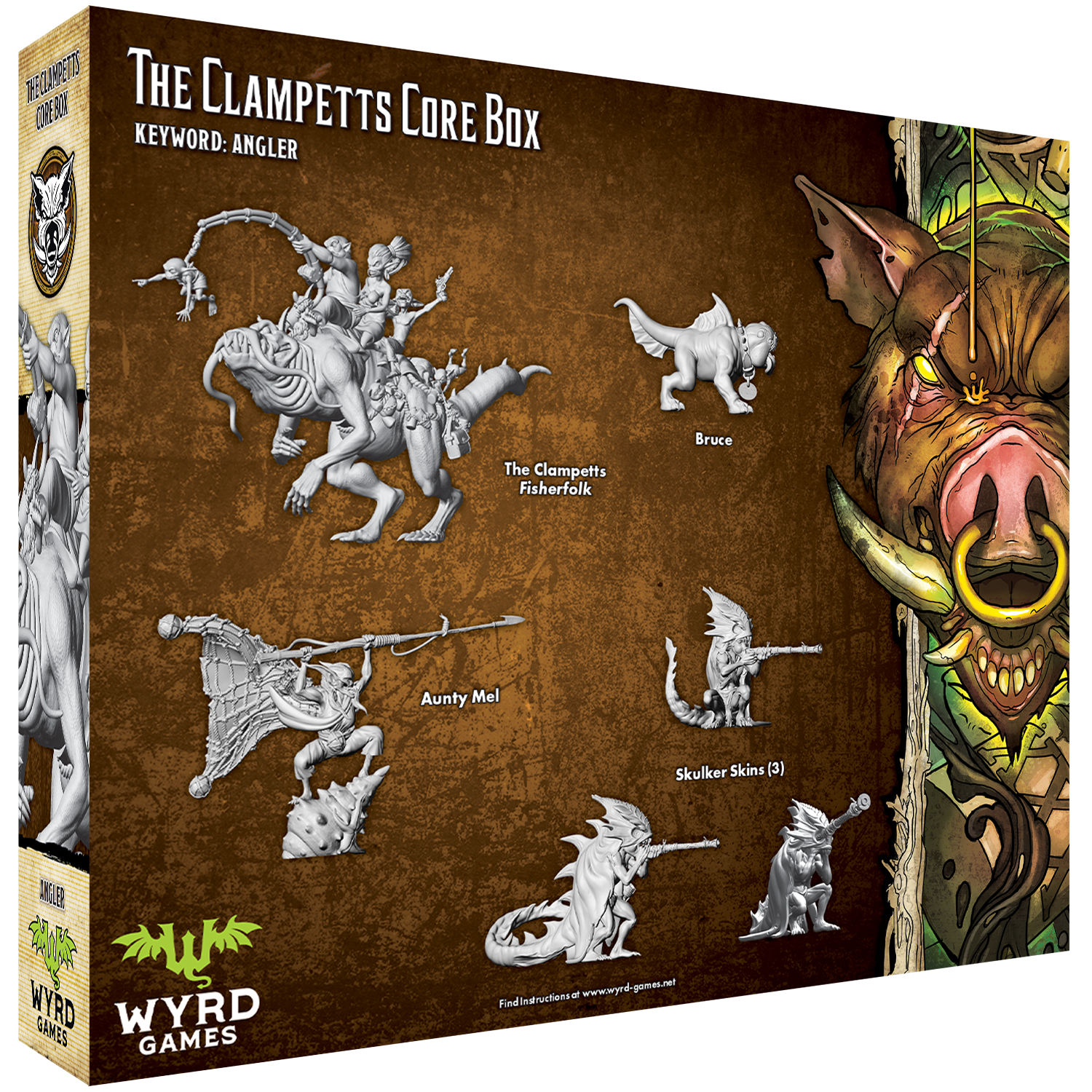 Malifaux Third Edition: Clampetts Core Box