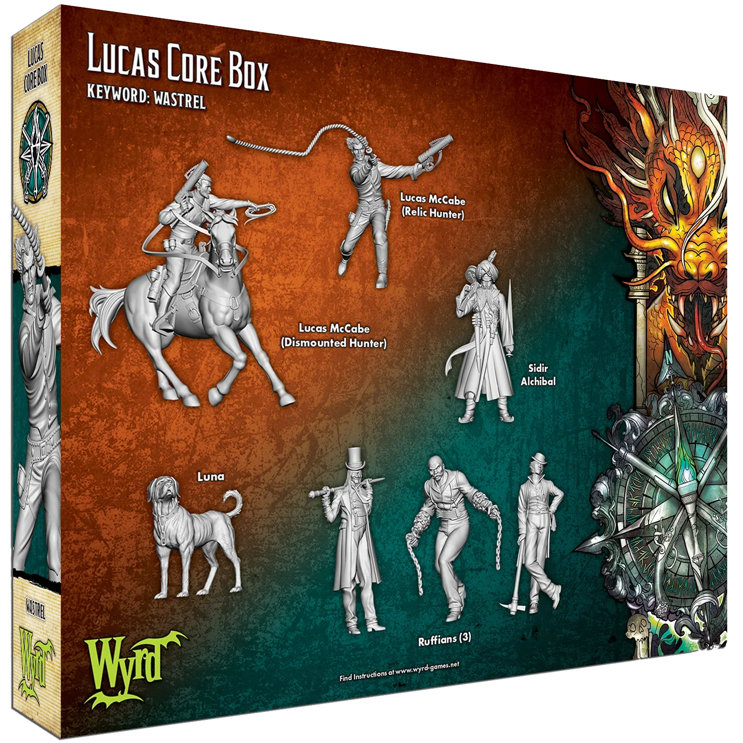 Malifaux Third Edition: Lucas Core Box