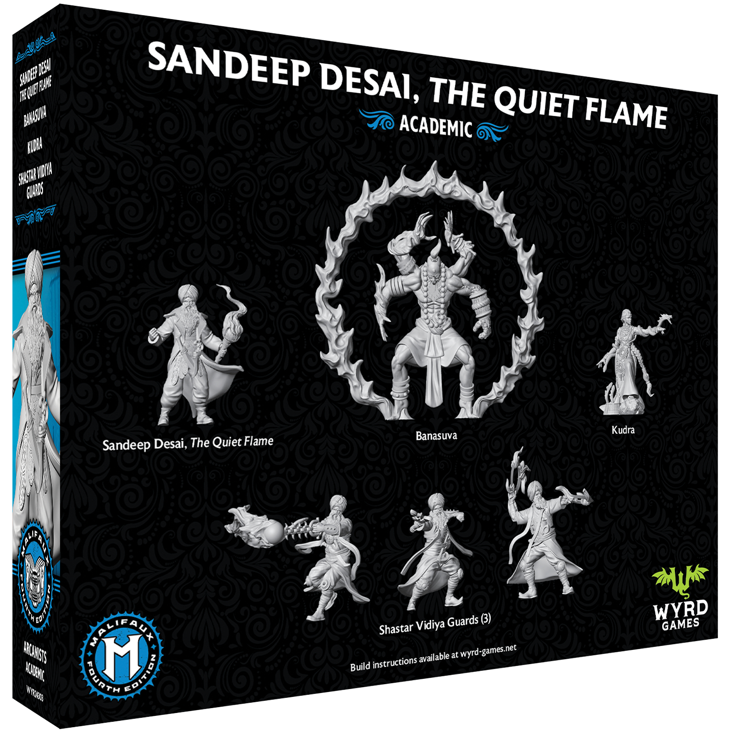Malifaux 4E: Arcanists - Sandeep Desai, The Quiet Flame