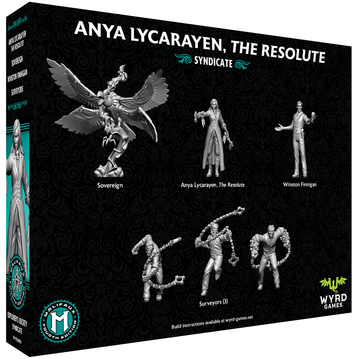 Malifaux 4E: Explorer's Society - Anya Lycarayen, The Resolute