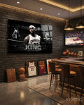Lebron James Glass Wall Art