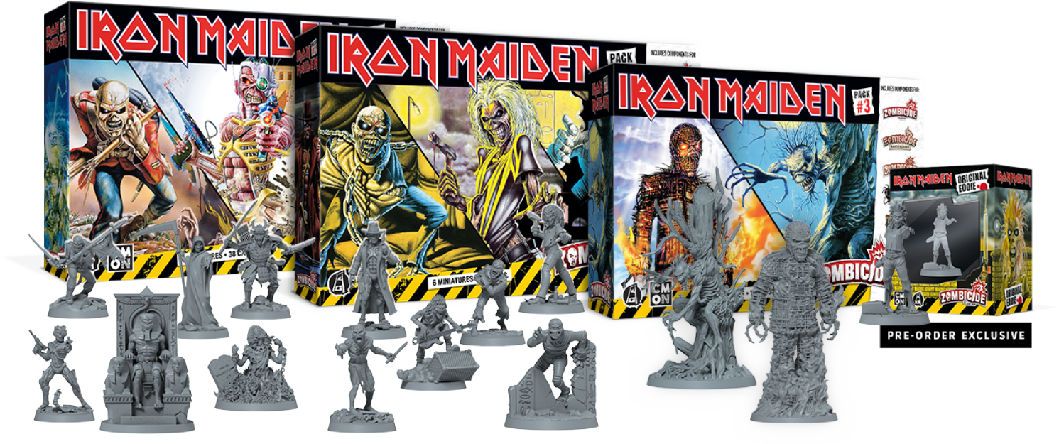 Zombicide: Iron Maiden Character Packs - Bundle of the Beast