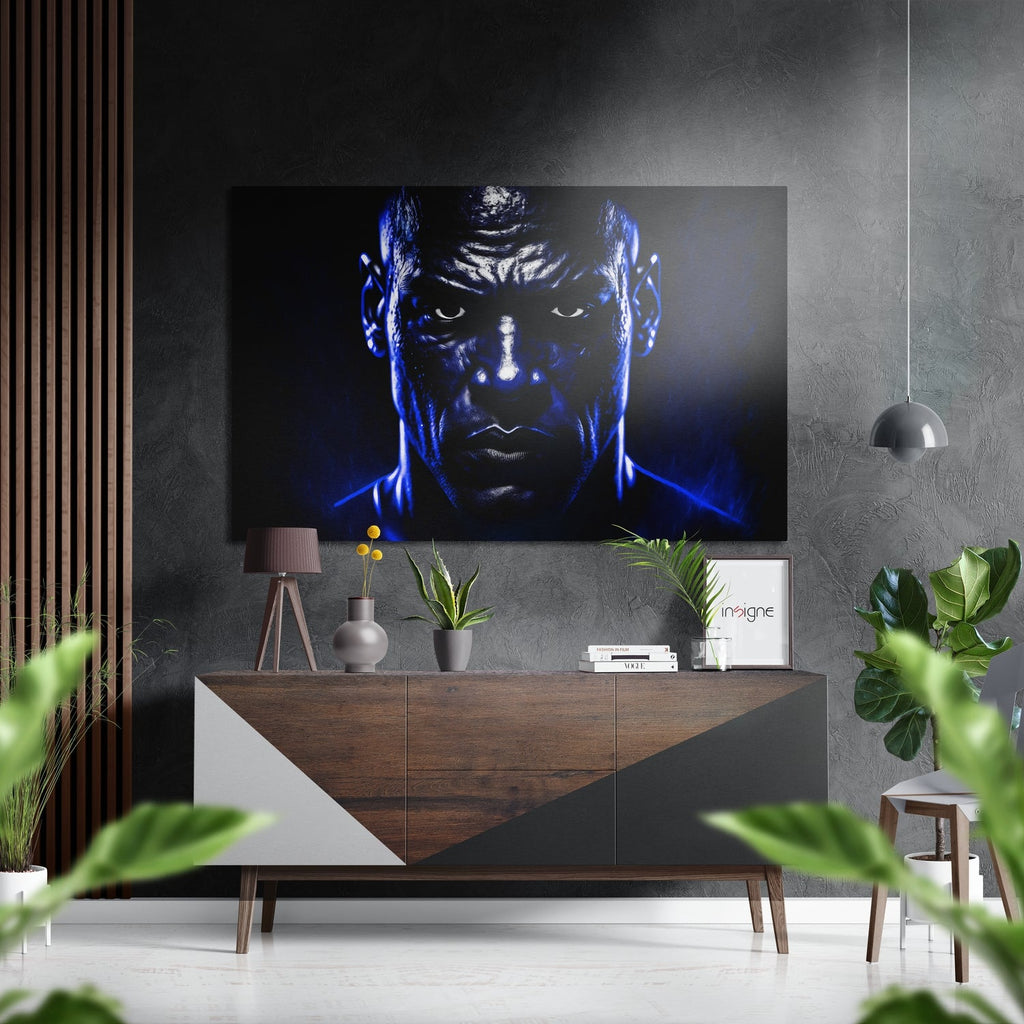 Revenge in His Eyes Brushed Aluminum Dibond Wall Art