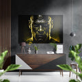 Revenge in His Eyes Brushed Aluminum Dibond Wall Art