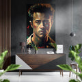 Fight Club Brushed Aluminum Dibond Wall Art