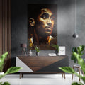 Kobe Bryant Brushed Aluminum Dibond Wall Art