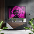Marilyn Monroe Brushed Aluminum Dibond Wall Art