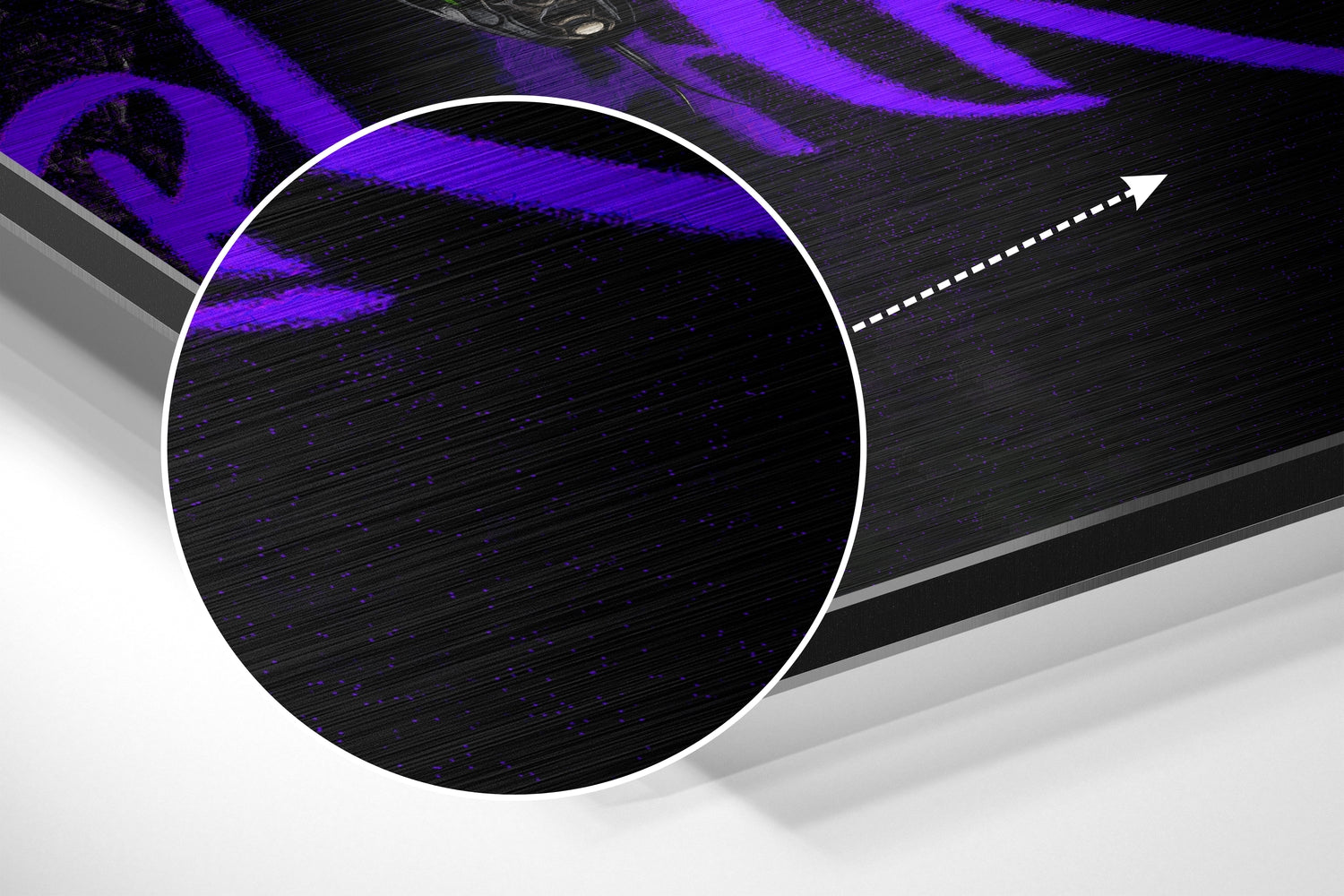 Kobe Bryant Brushed Aluminum Dibond Wall Art