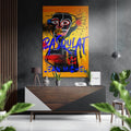 Basquiat Brushed Aluminum Dibond Wall Art