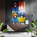 Andy Warhol Brushed Aluminum Dibond Wall Art
