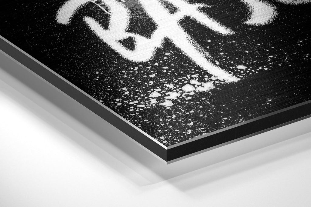 Basquiat Brushed Aluminum Dibond Wall Art