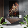 Micheal Jackson the King Brushed Aluminum Dibond Wall Art